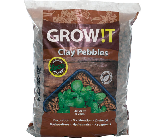 Grow !t Clay Pebbles, 10 L