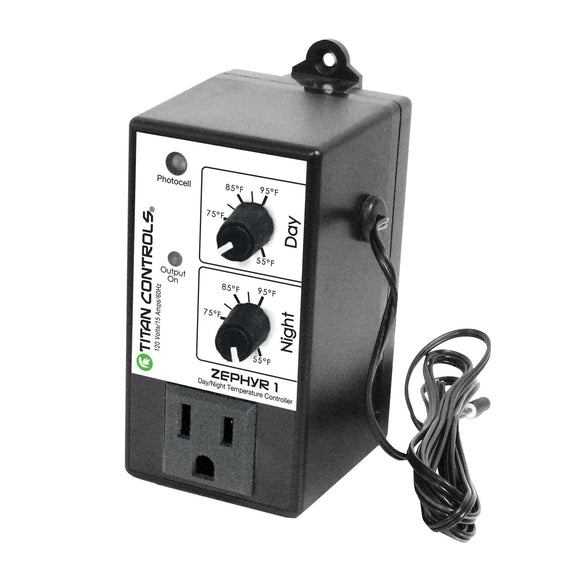 Titan Controls® Zephyr™ 1 - Day/Night Temperature Controller